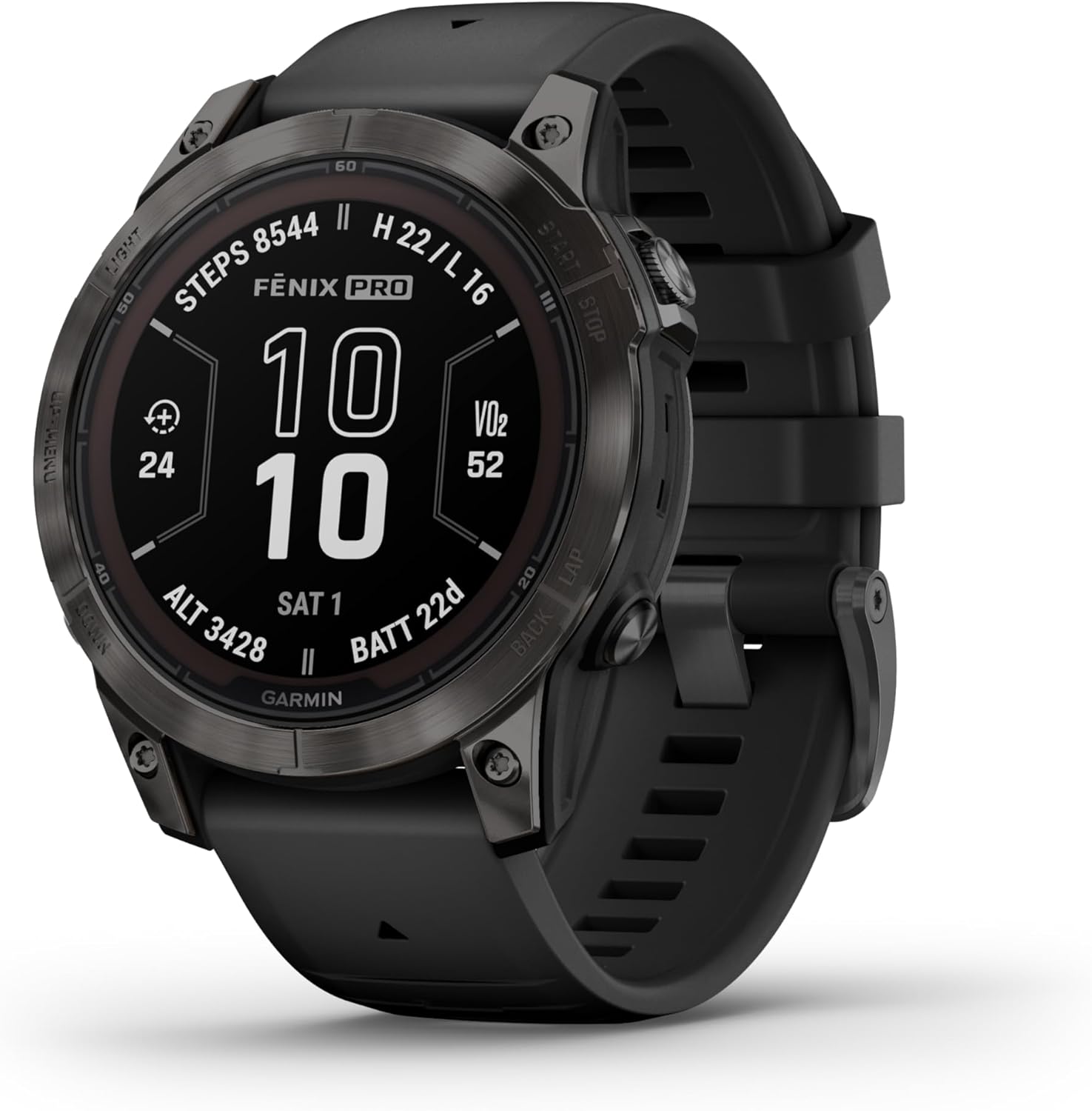 Garmin fēnix 7 Pro Solar, montre GPS multisports 47 mm