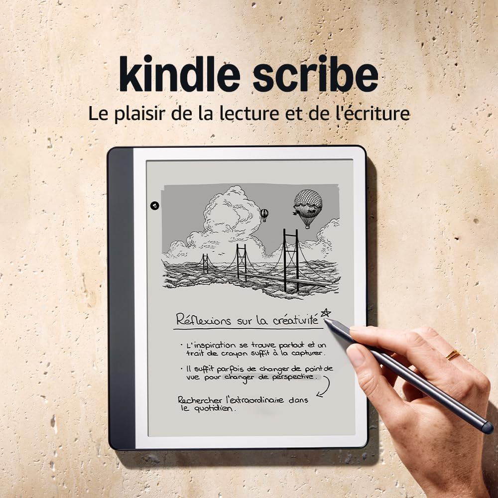 Amazon Kindle Scribe 2024 32 Go avec stylet premium