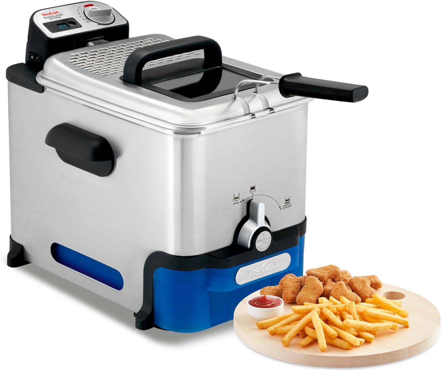 Friteuse Tefal Oleoclean 3,5 L inox
