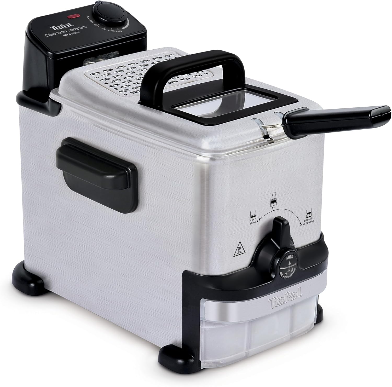 Friteuse Tefal Oleoclean inox 2L