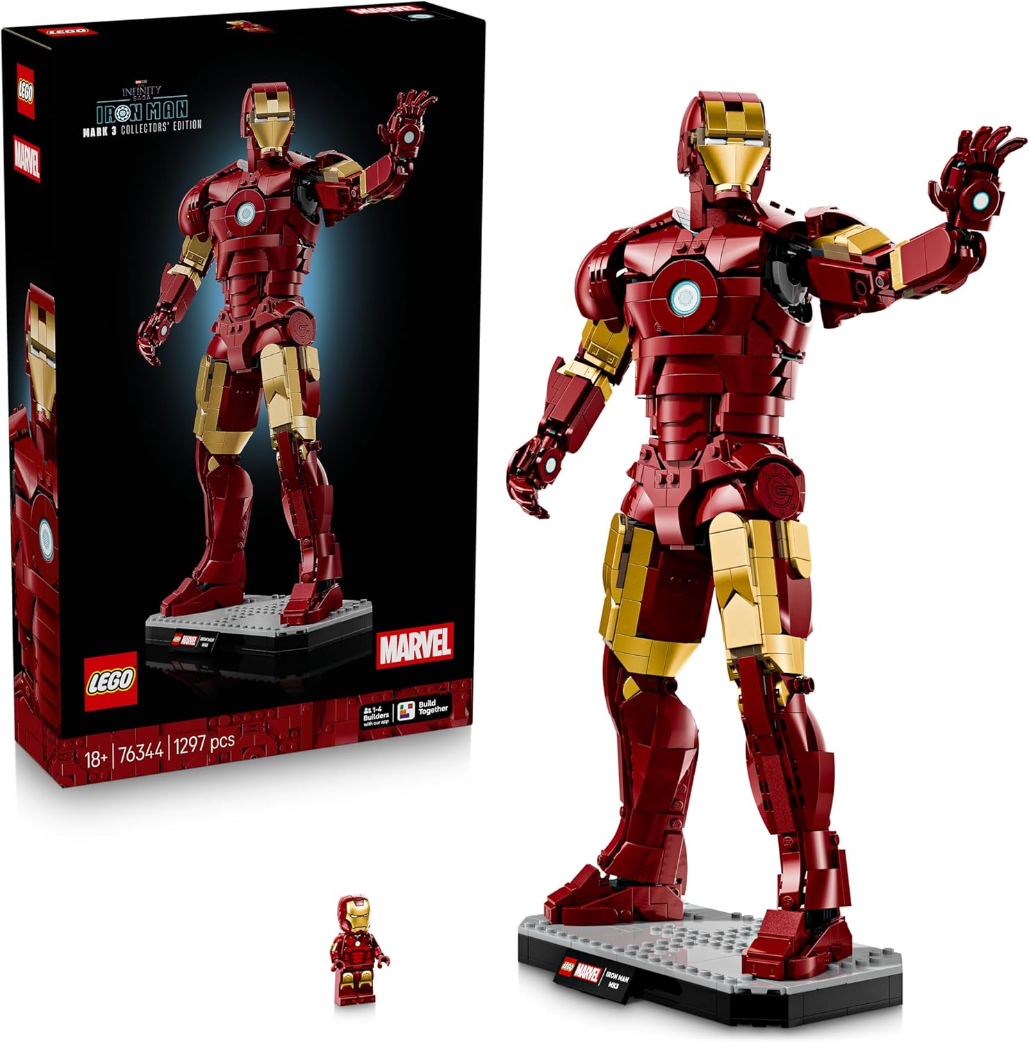 Lego Marvel 76344 Iron Man Mark 3 Édition Collector