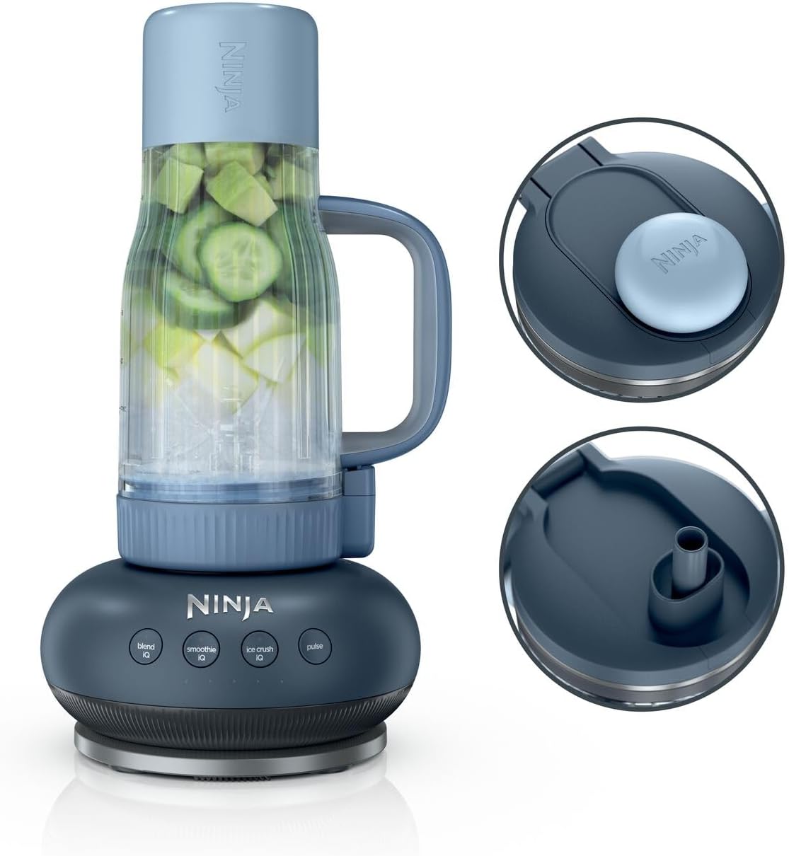 Blender personnel Ninja BlendBoss DB351EUCY avec mug portatif