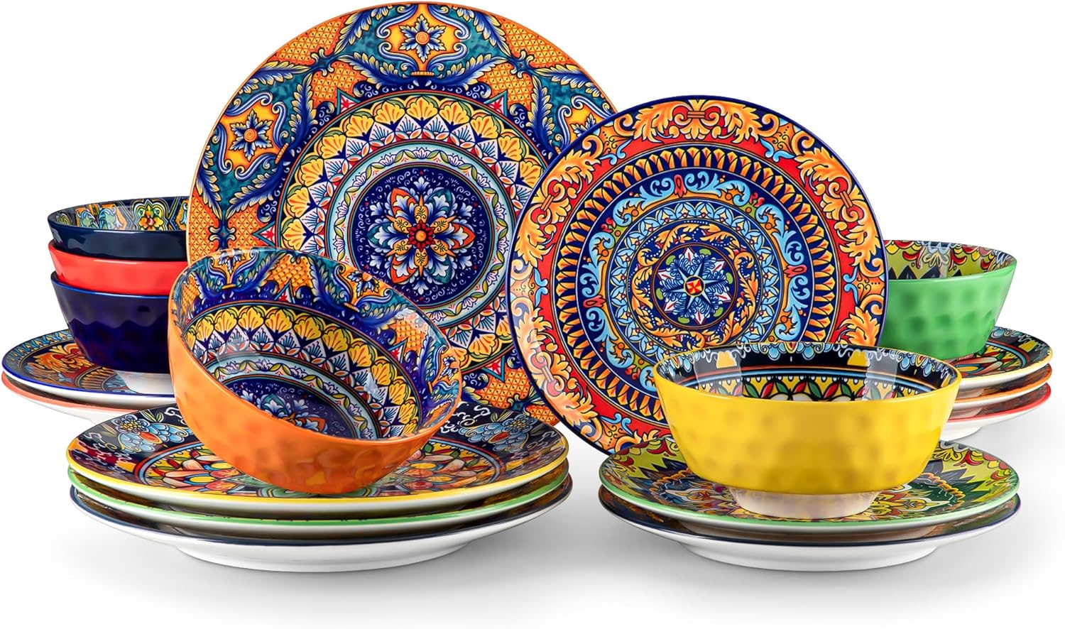 Service de table en porcelaine Vancasso KRVI 18 pièces