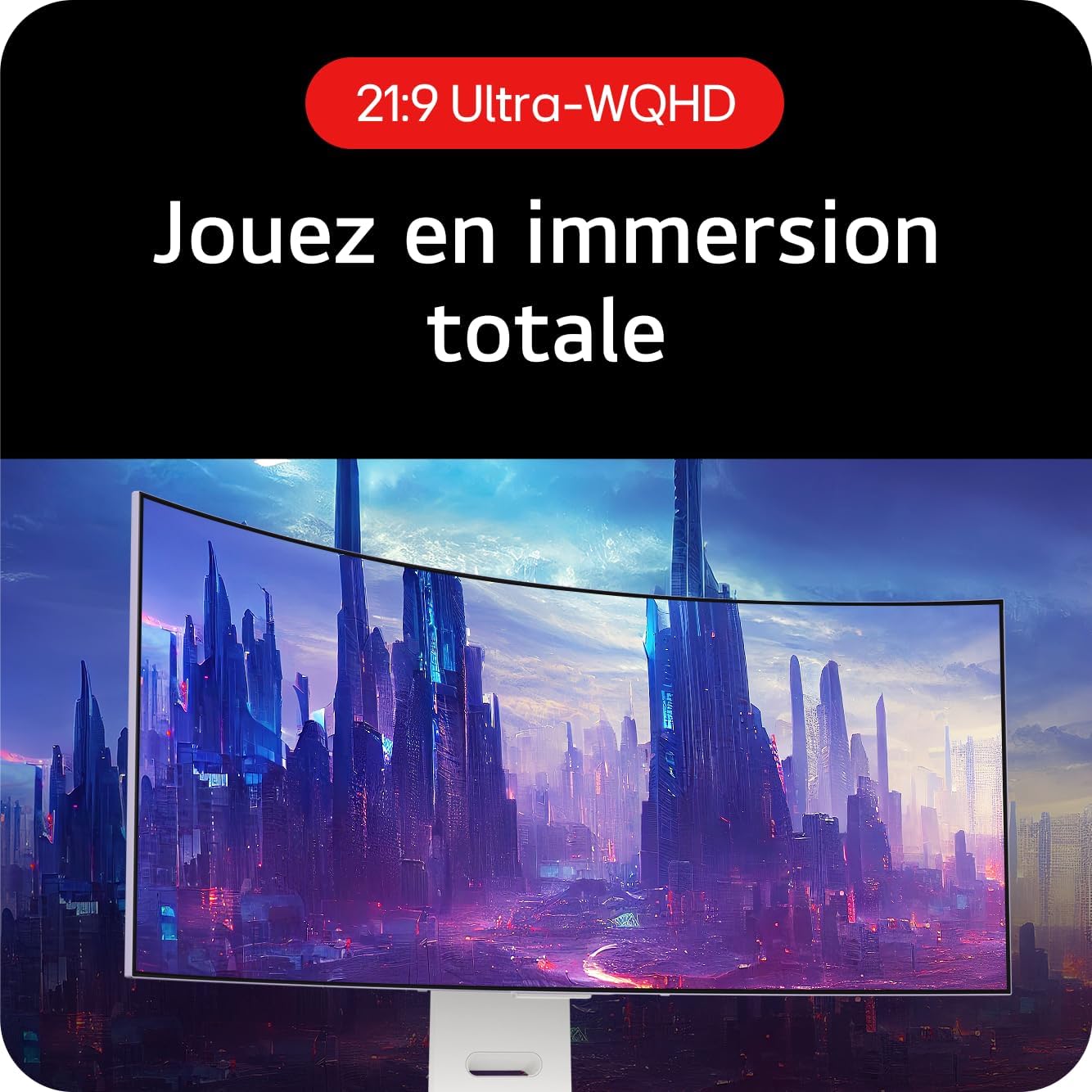 Écran LG Ultragear 39GS95QE OLED 39 pouces incurvé