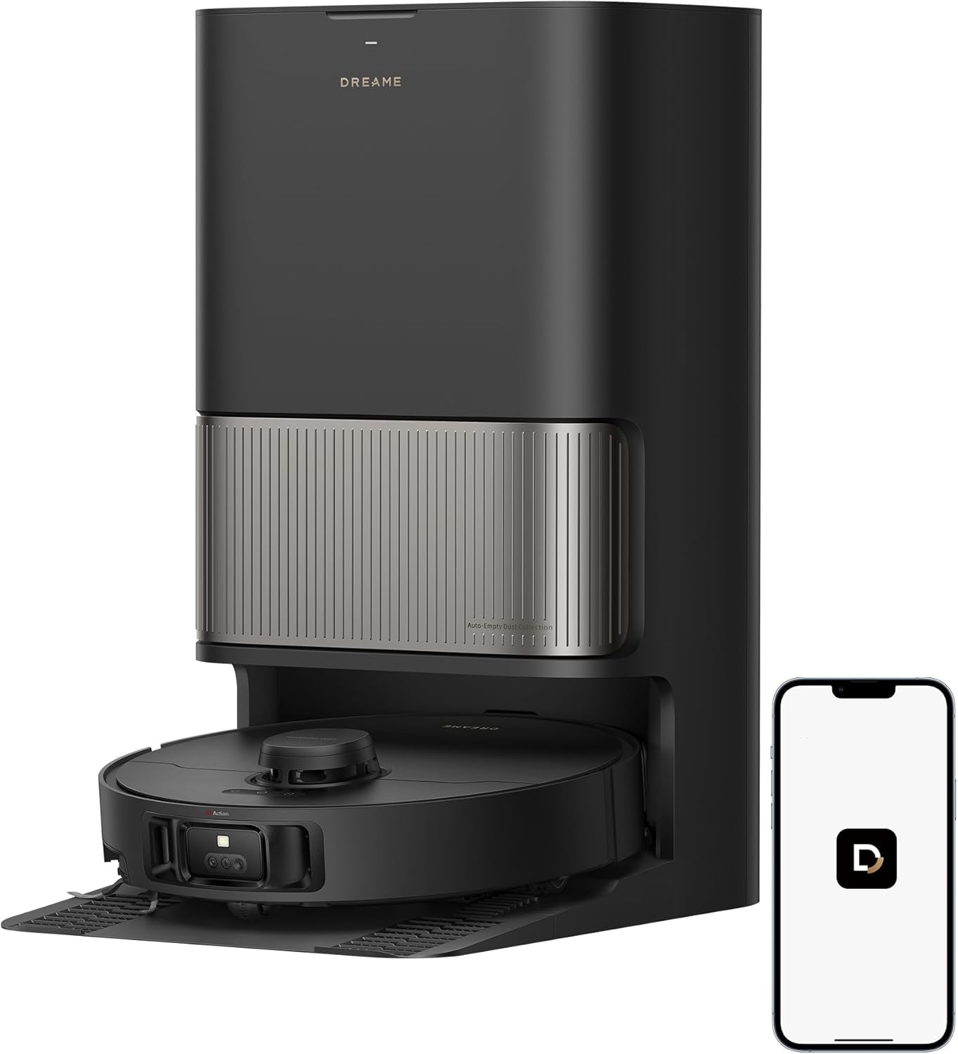 Dreame L40s Pro Ultra, robot aspirateur laveur avec station PowerDock