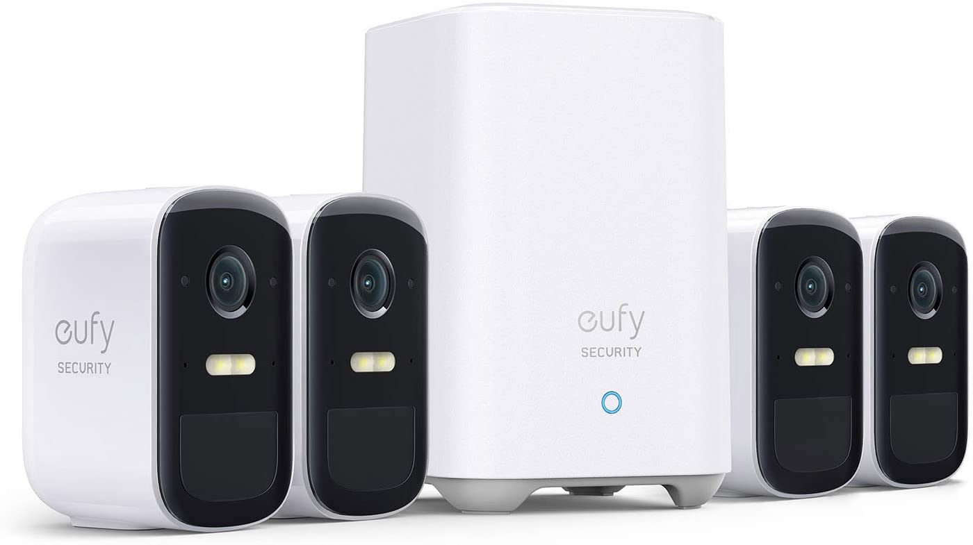 Lot de 4 caméras eufyCam 2C Pro