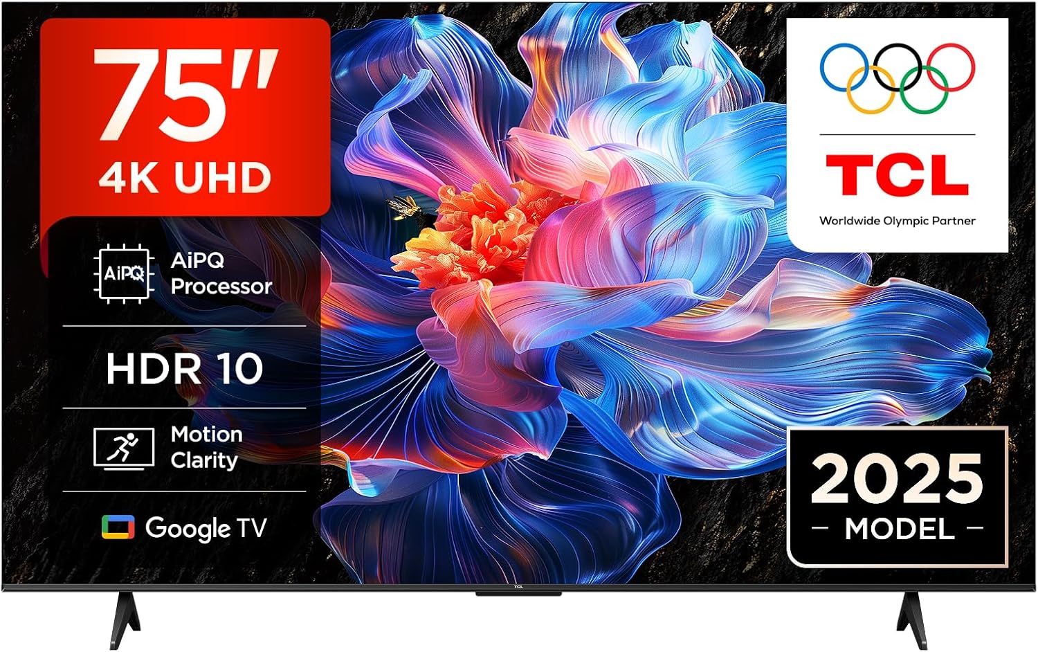 Téléviseur TCL 75V6C 4K 75 pouces
