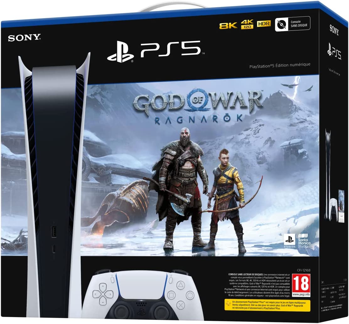 Pack PS5 digitale "God of War Ragnarok" en promo