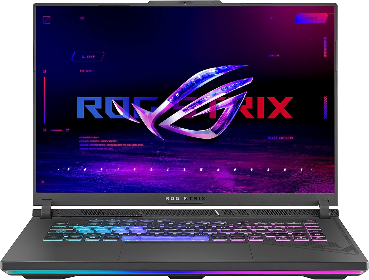PC portable gamer Asus ROG Strix G16 G614PR avec RTX 5070 Ti