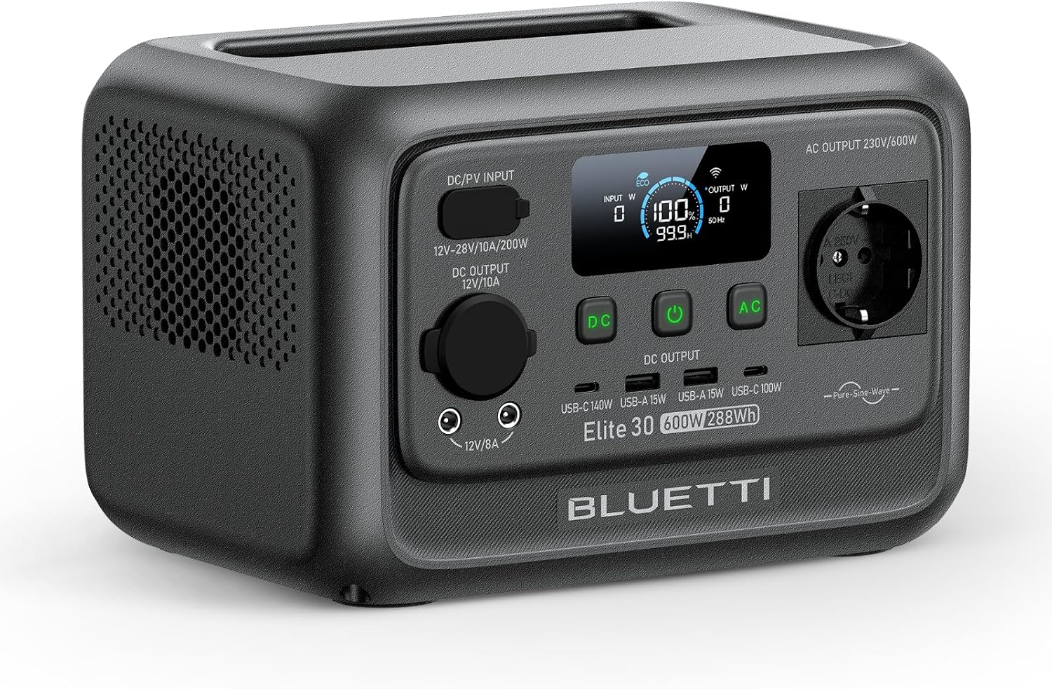Station électrique portable Bluetti Elite 30 V2
