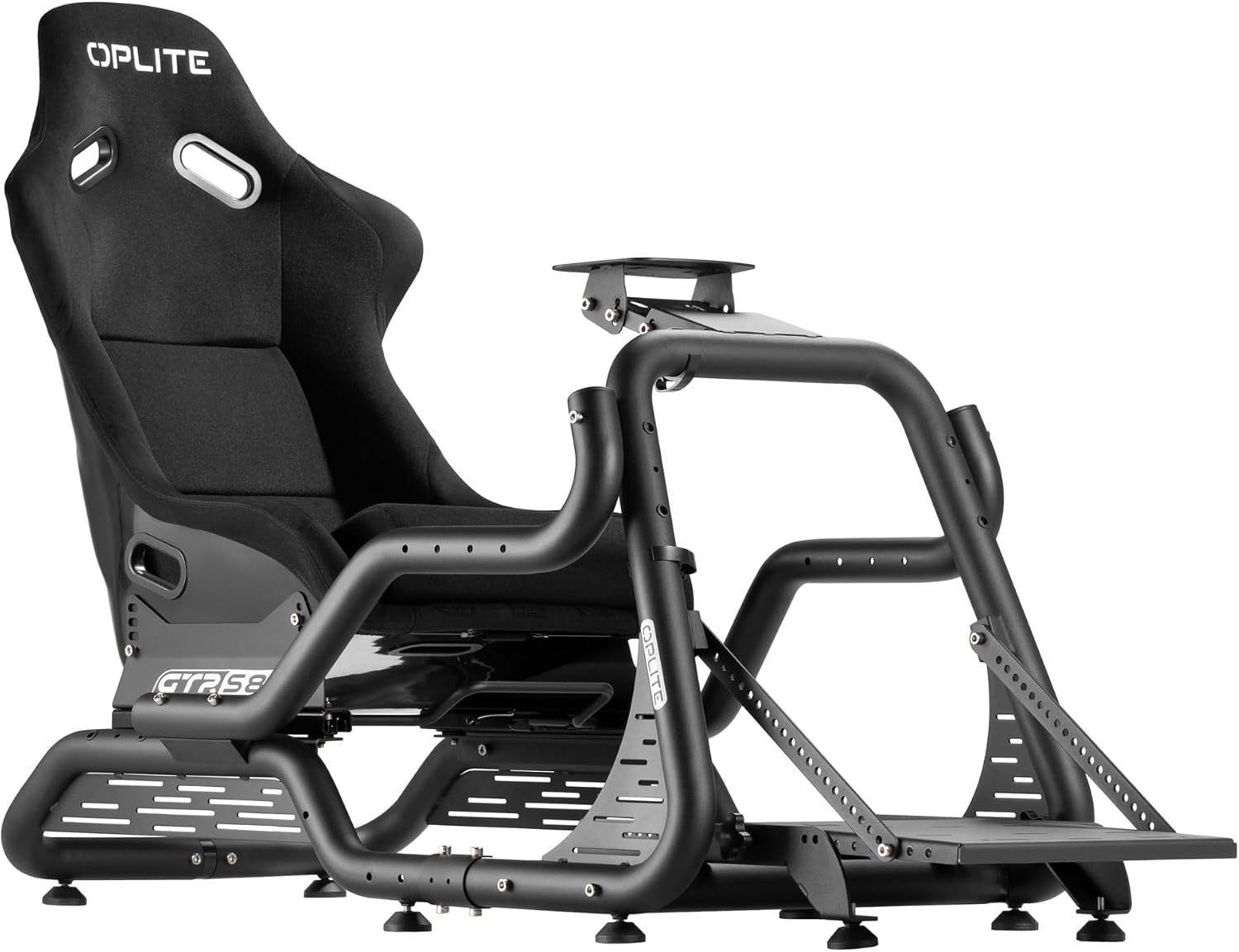 Cockpit de simulation de course Oplite GTR S8 Infinity avec baquet