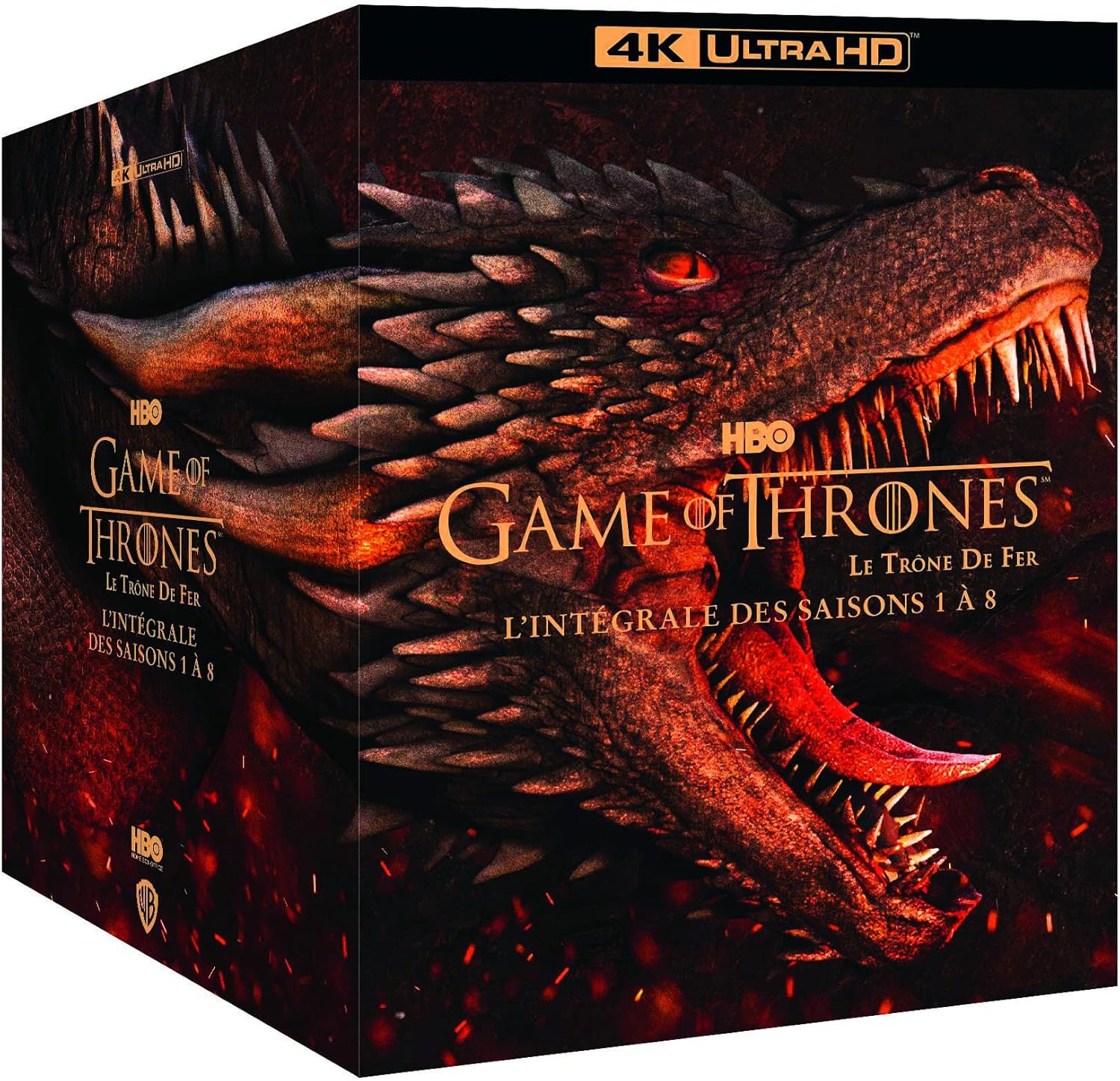 Coffret Blu-ray 4K Ultra HD Game of Thrones - L'intégrale des saisons 1 à 8