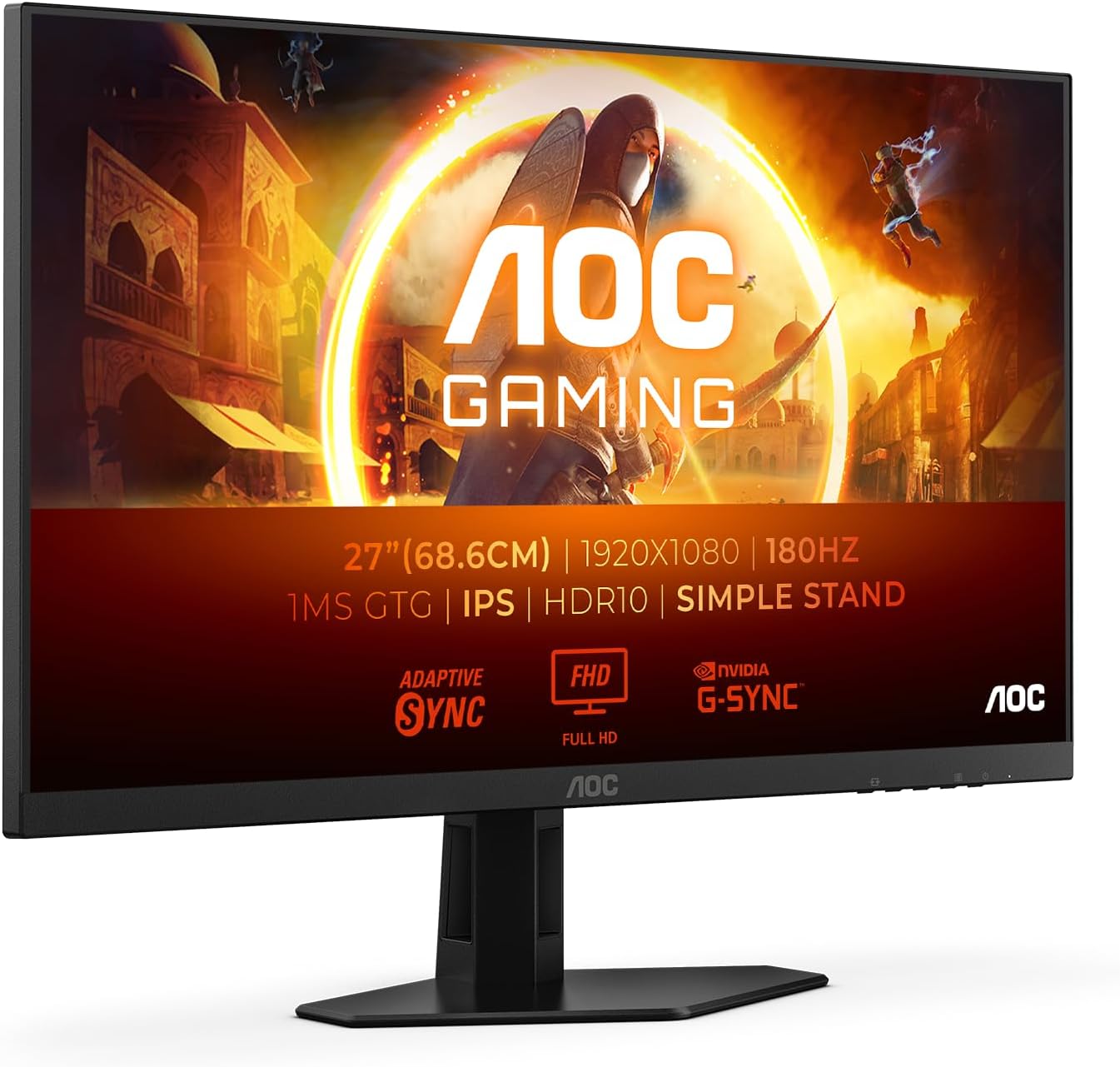 Écran gaming AOC 27G4XED 27 pouces 180 Hz