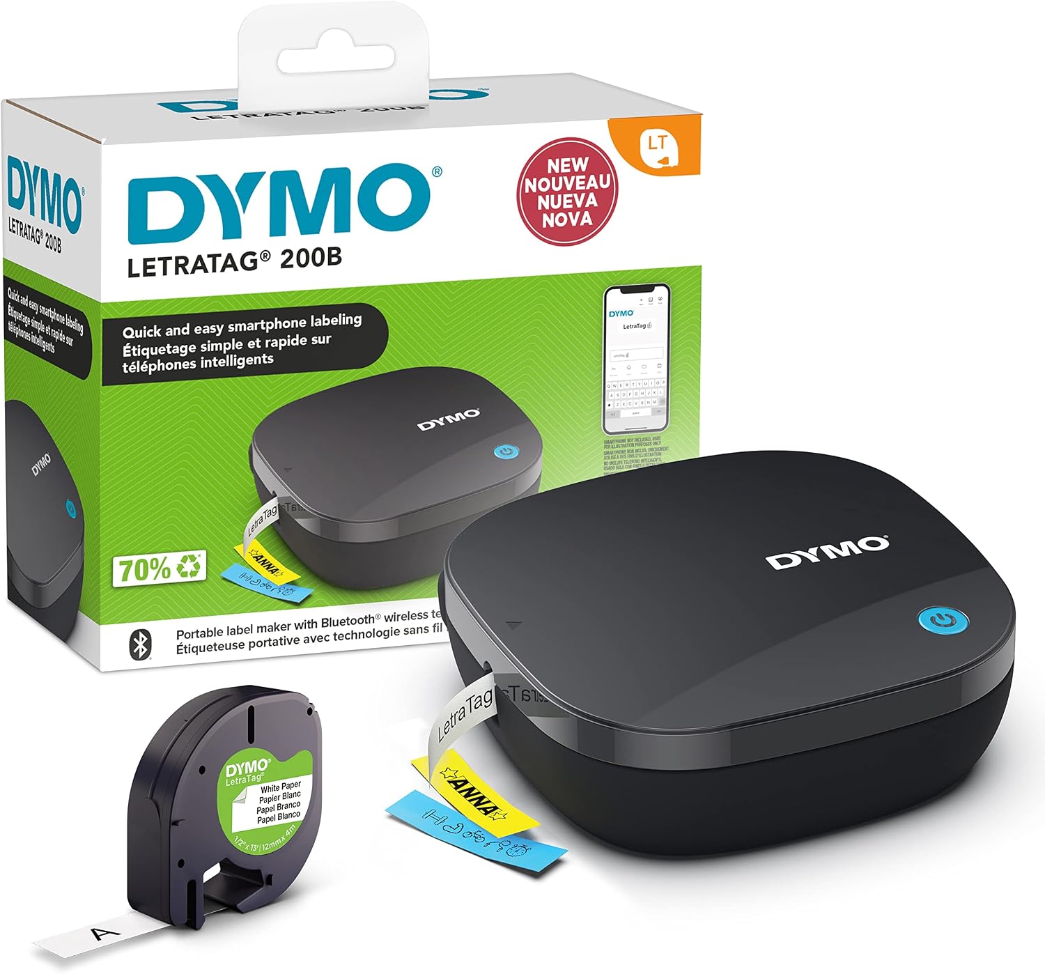 Étiqueteuse Dymo LetraTag 200B Bluetooth