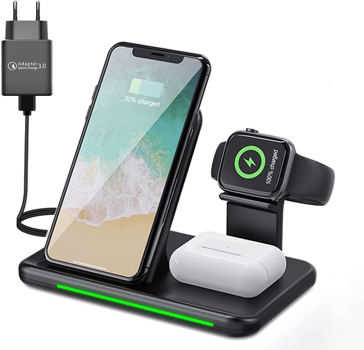 Station de charge iPhone 4 en 1