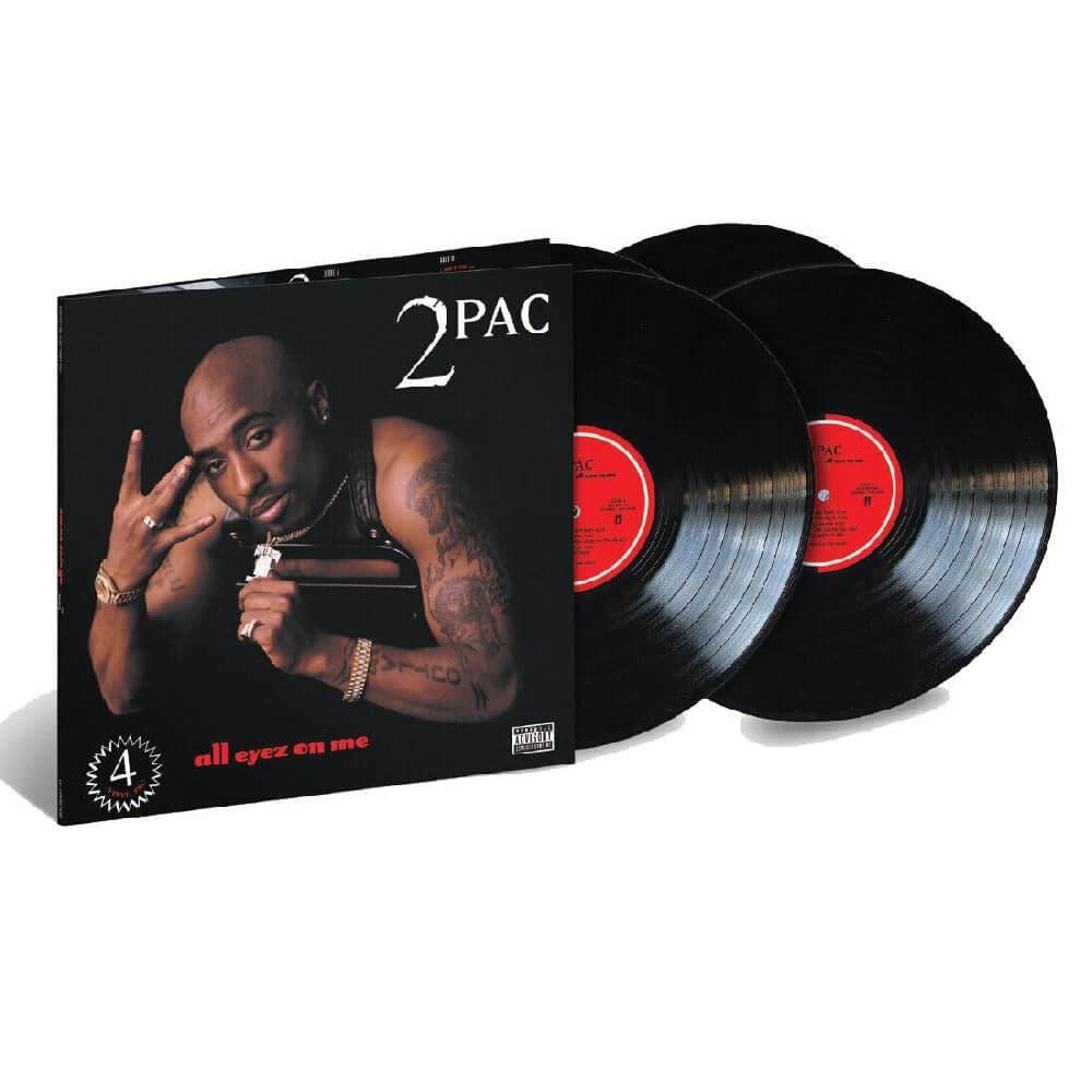 Coffret vinyle 4LP All Eyez on Me de 2Pac