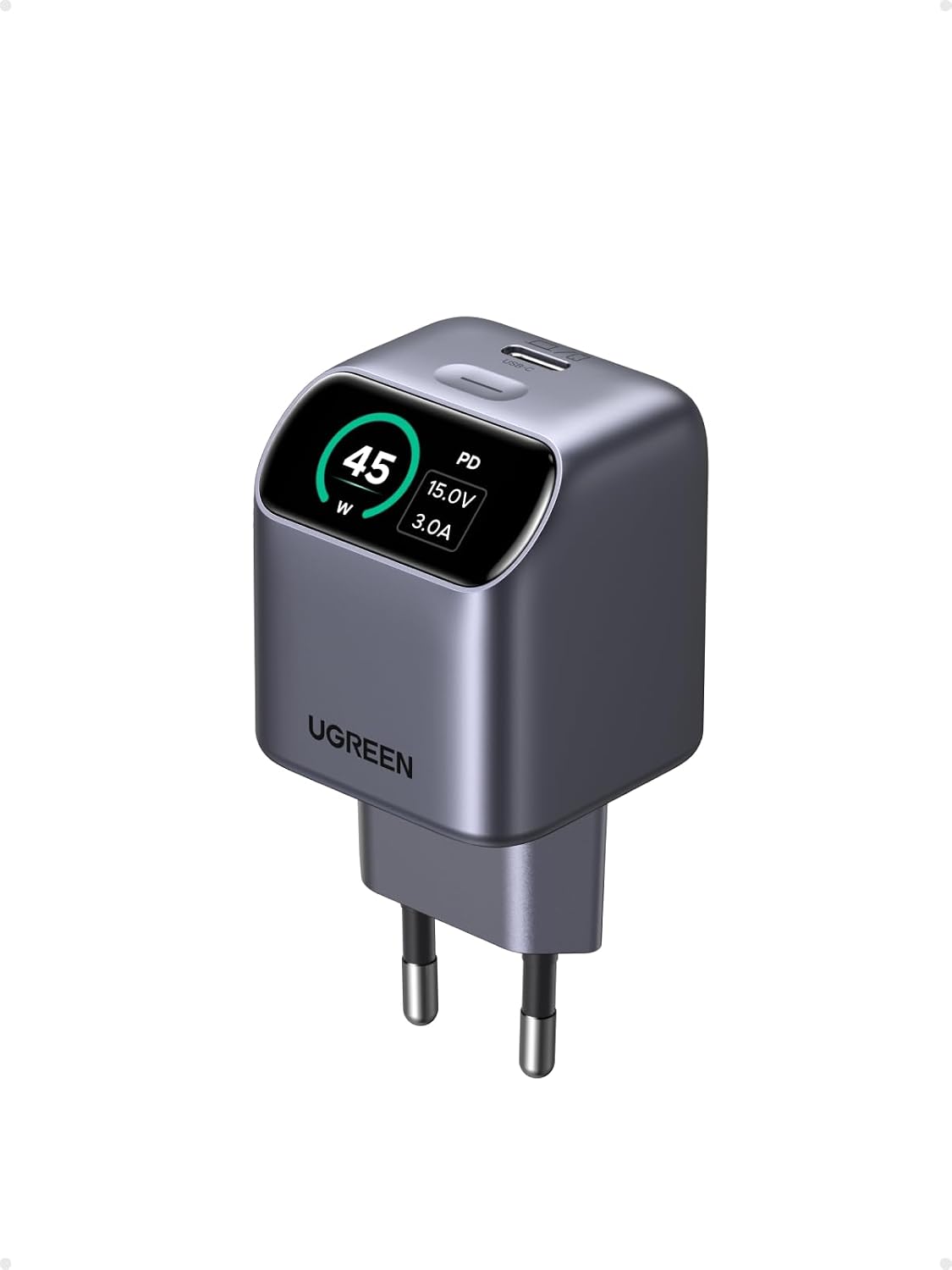 Chargeur UGREEN Nexode Pro 45W USB-C GaN avec écran