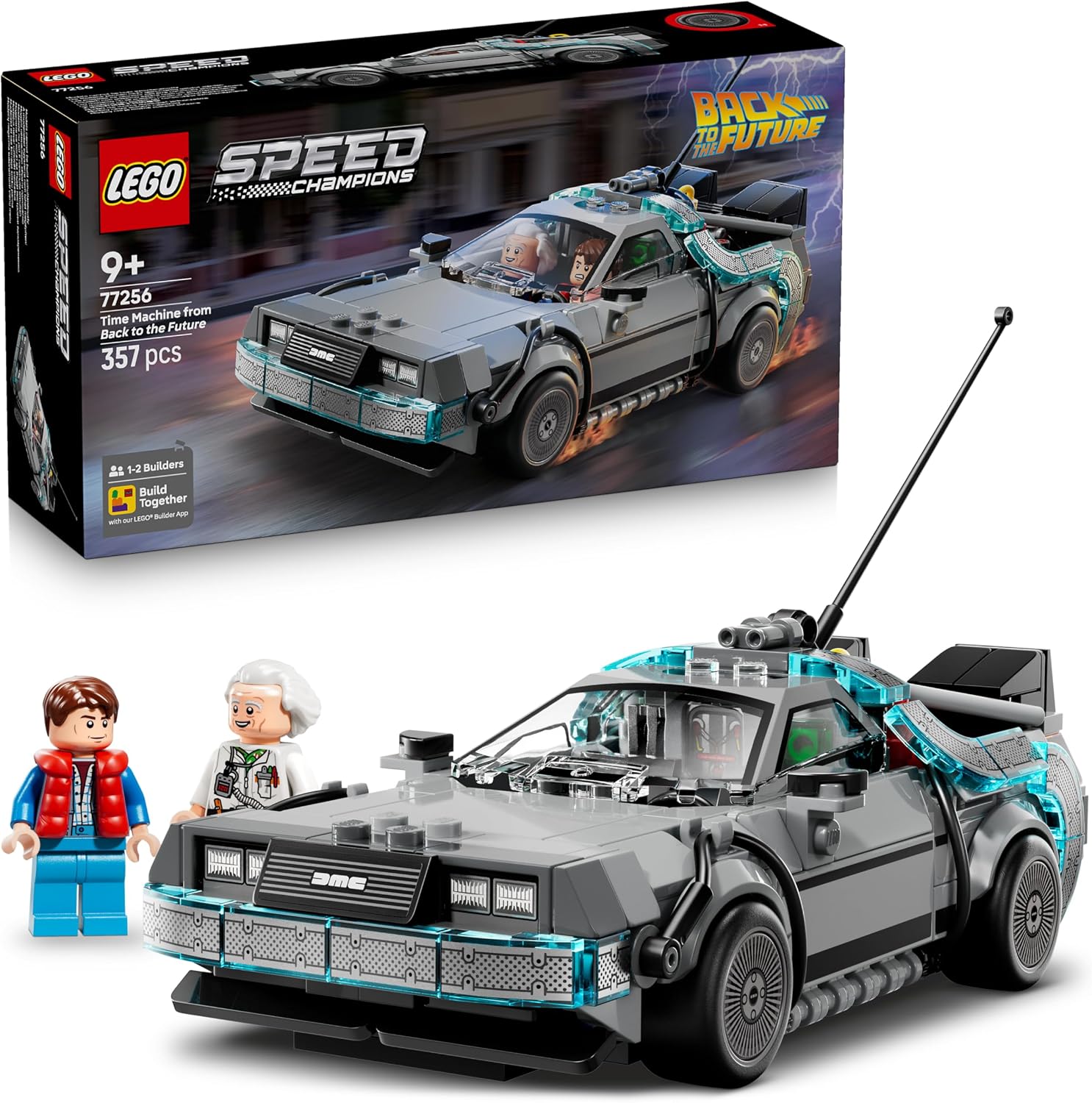 LEGO Speed Champions DeLorean Retour vers le Futur 77256