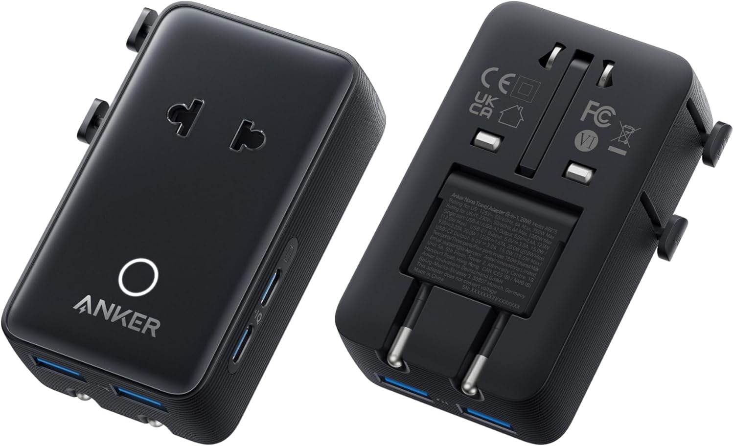 Adaptateur de voyage universel Anker Nano