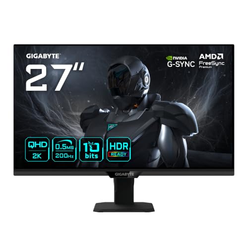 Écran gamer Gigabyte G27Q20T 27 pouces QHD 200 Hz