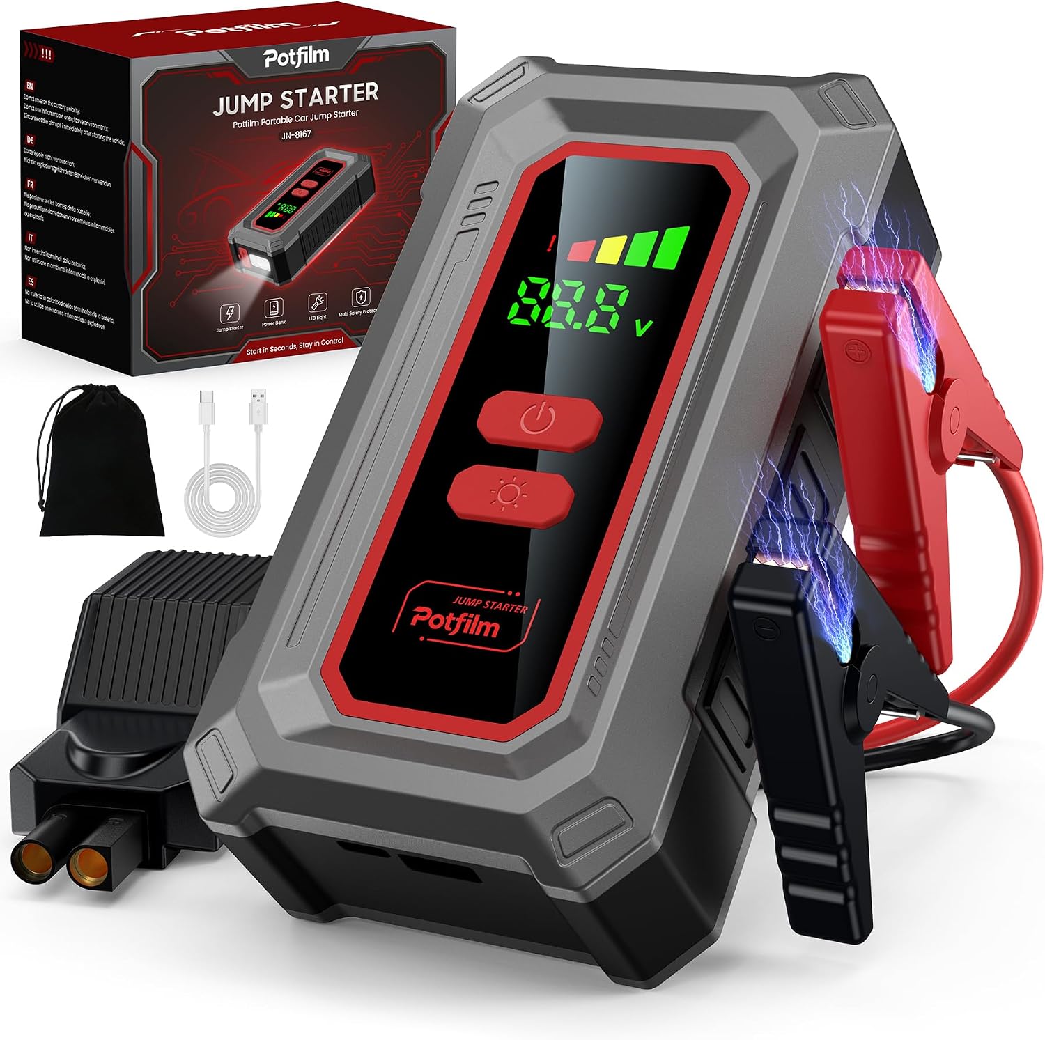 Booster de batterie voiture 10000A 12V