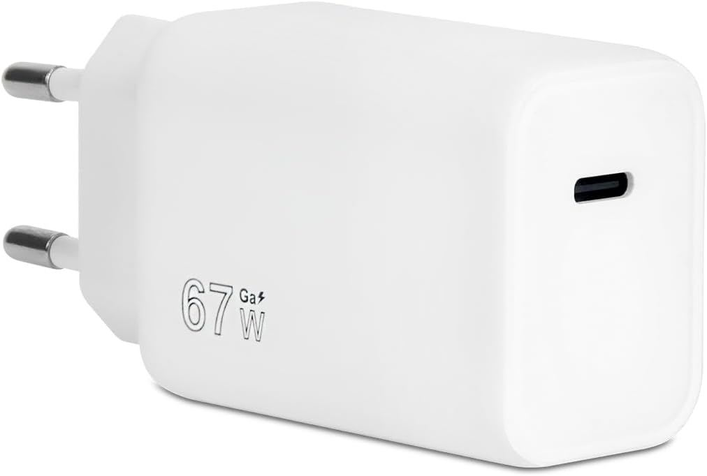 Chargeur USB-C GaN VulTech 67 W blanc