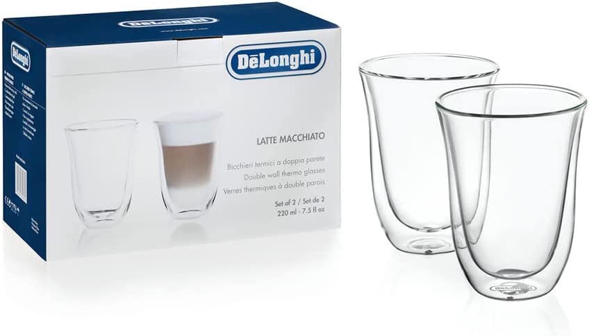 Verres à café latte Delonghi en promo