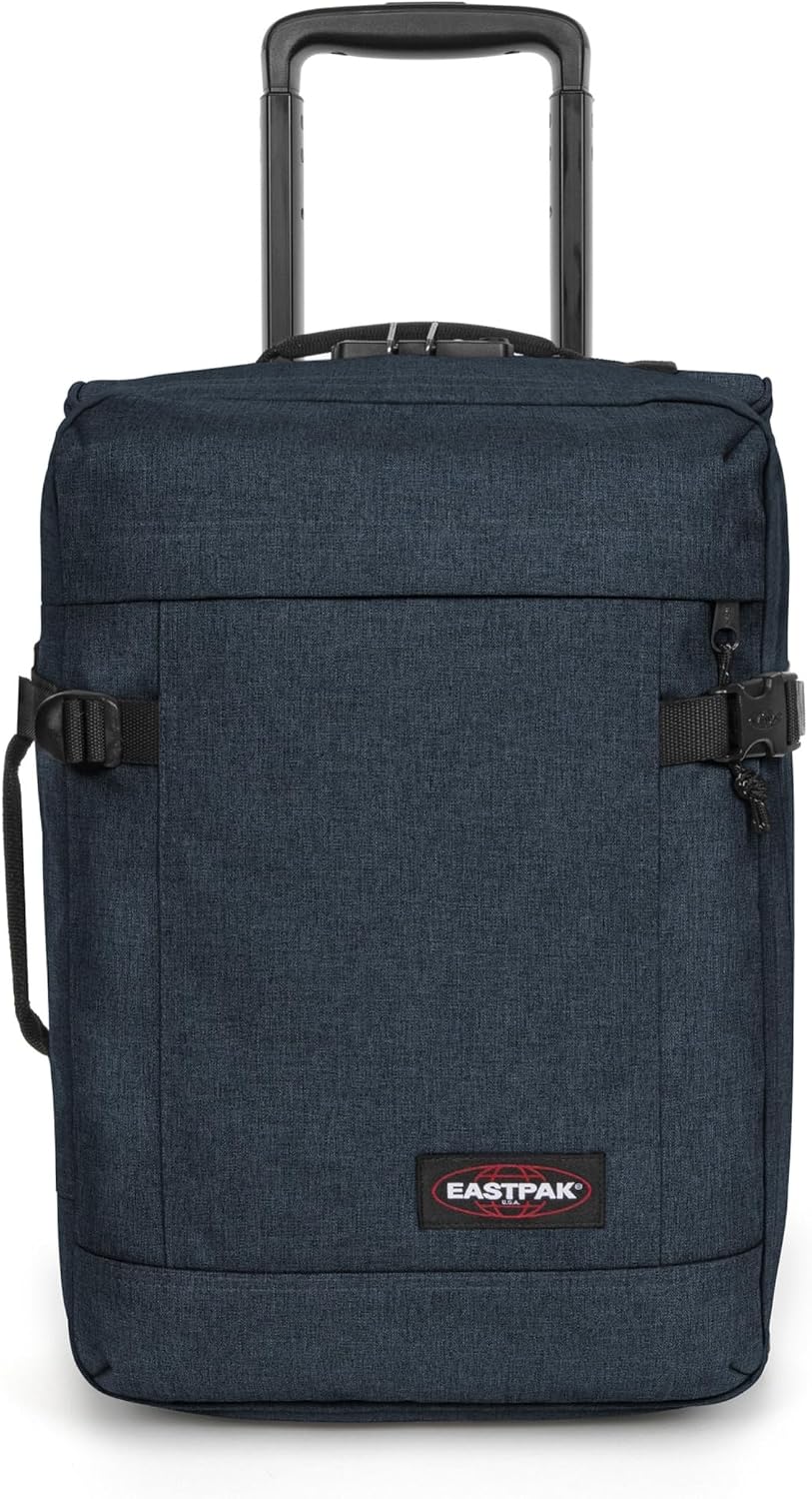 Valise cabine Eastpak Tranverz XXS coloris Triple Denim