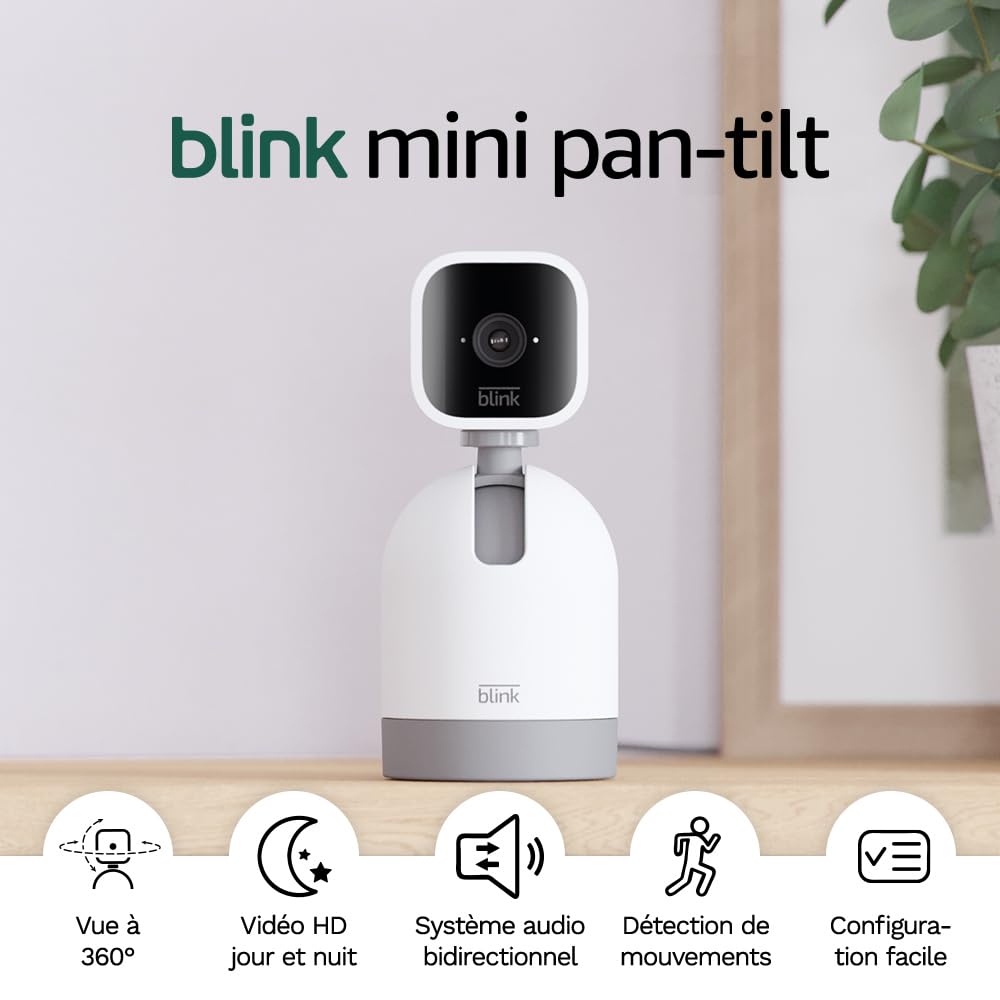 Caméra de surveillance Blink Mini Pan-Tilt