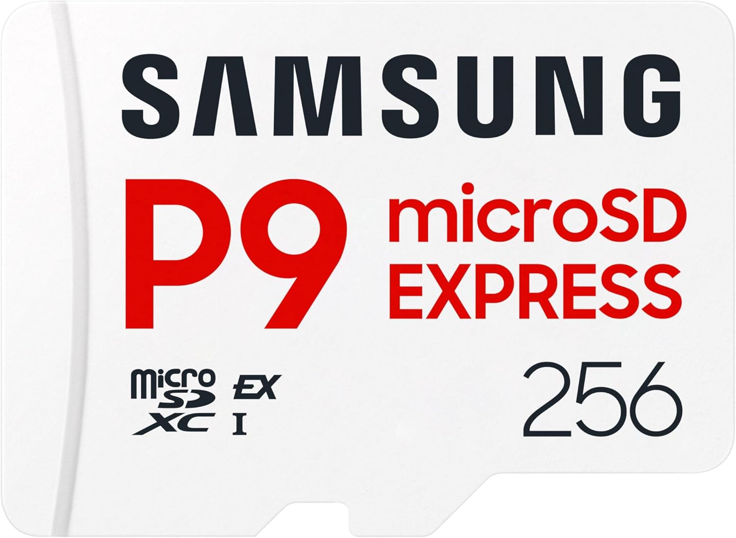 Carte microSD Samsung P9 Express 256 Go