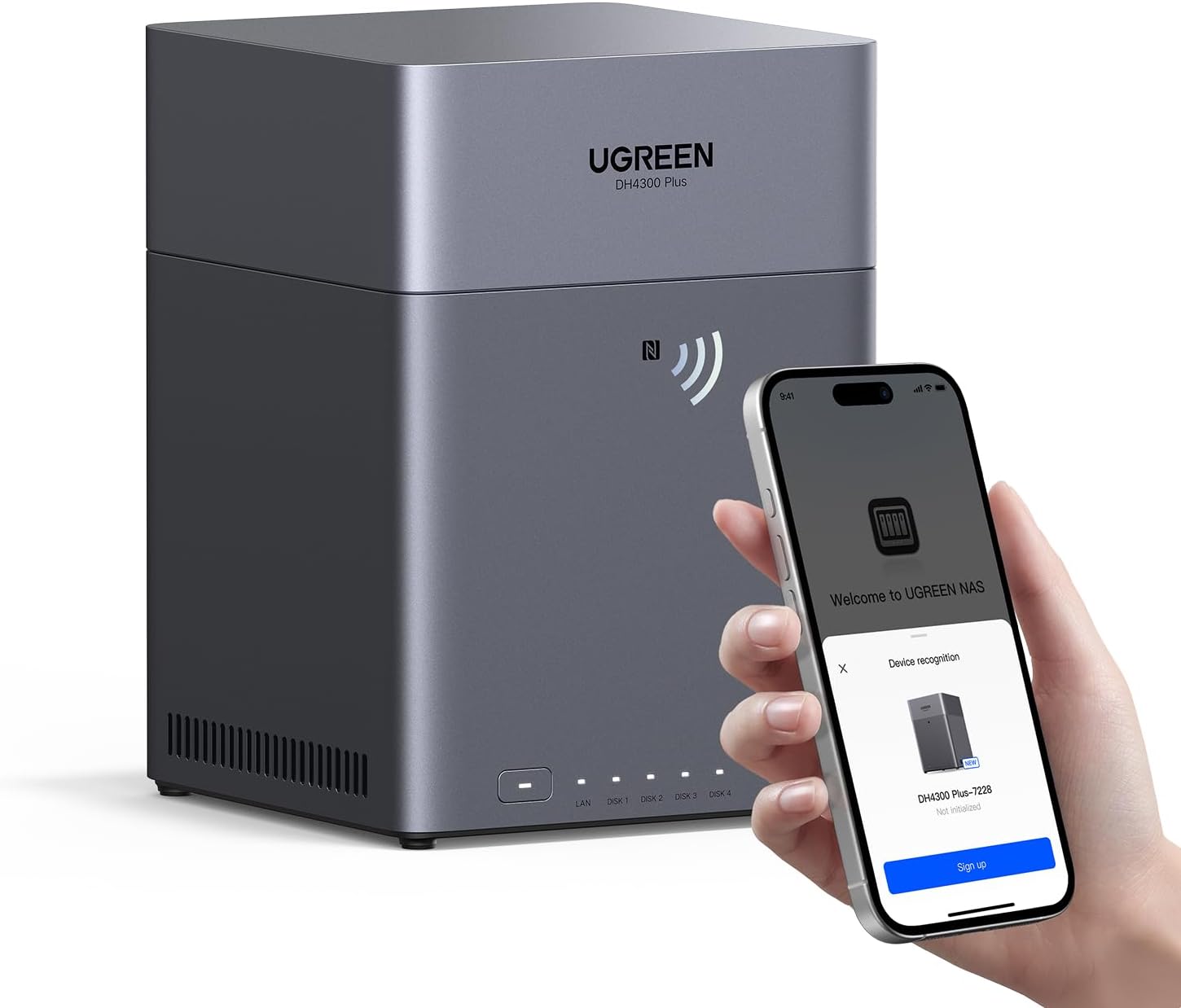 NAS Ugreen NASync DH4300 Plus 4 baies