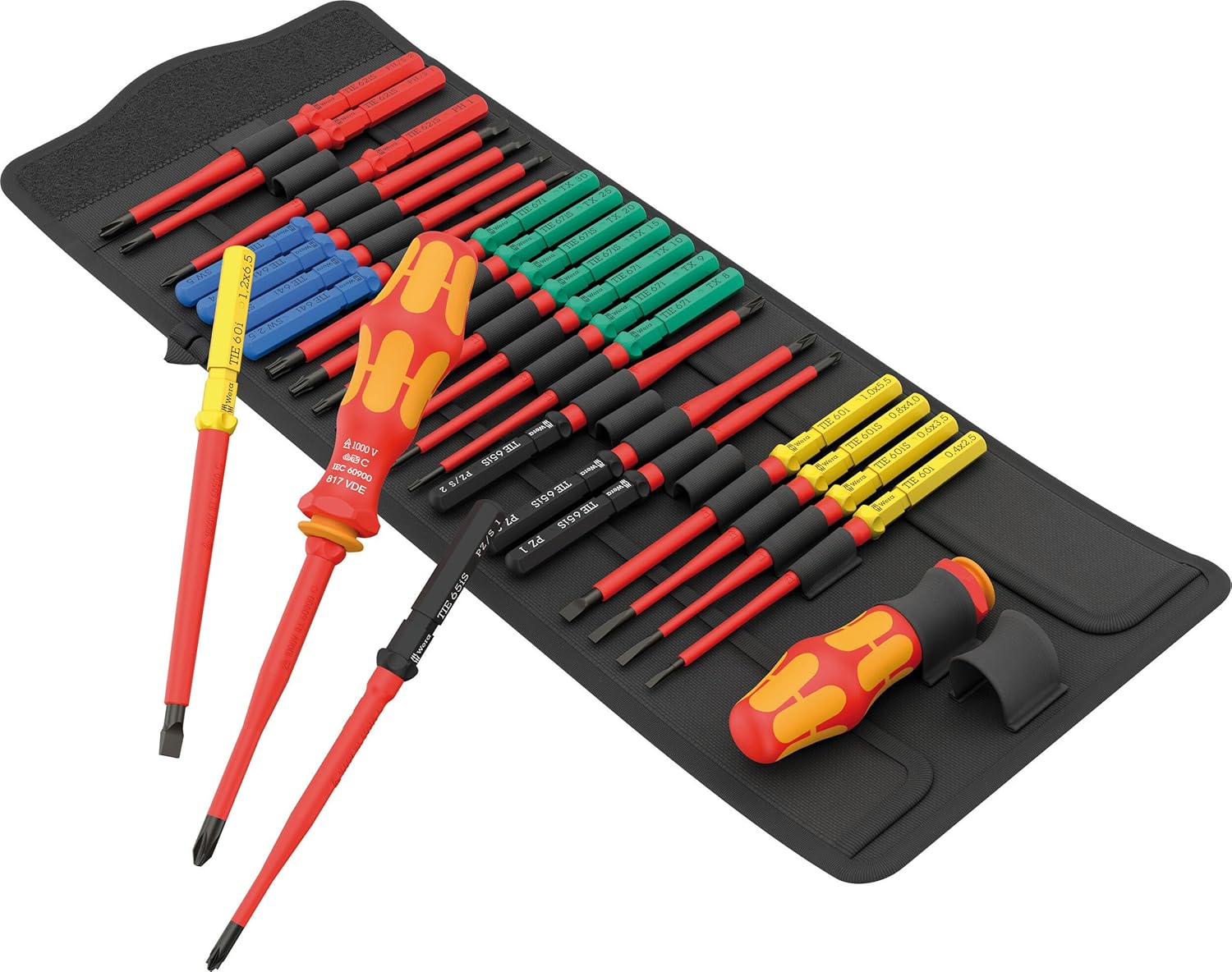 Kit Wera Kraftform Kompakt VDE Big Pack 1, 26 pièces