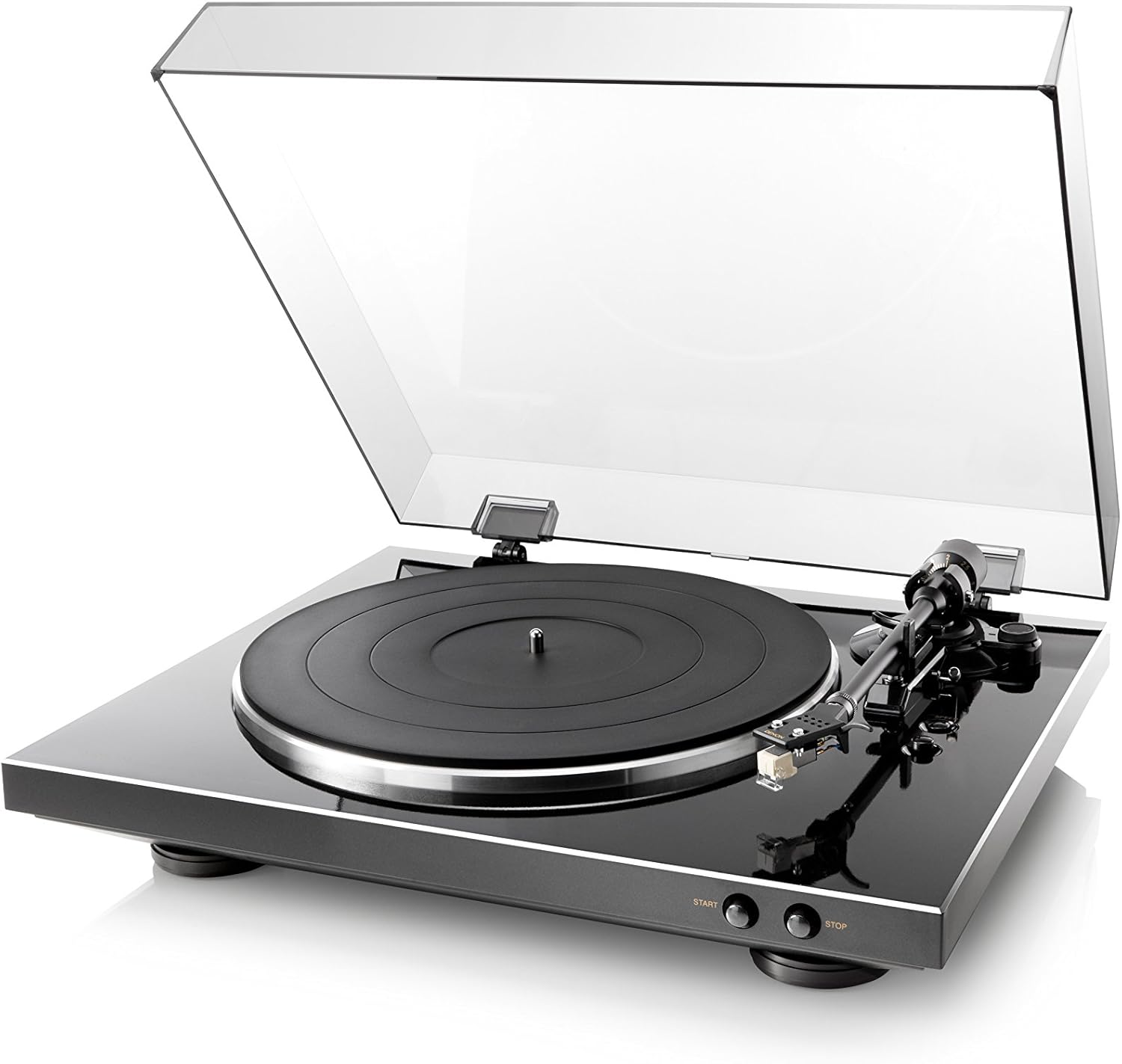 Platine vinyle Denon DP-300F noire