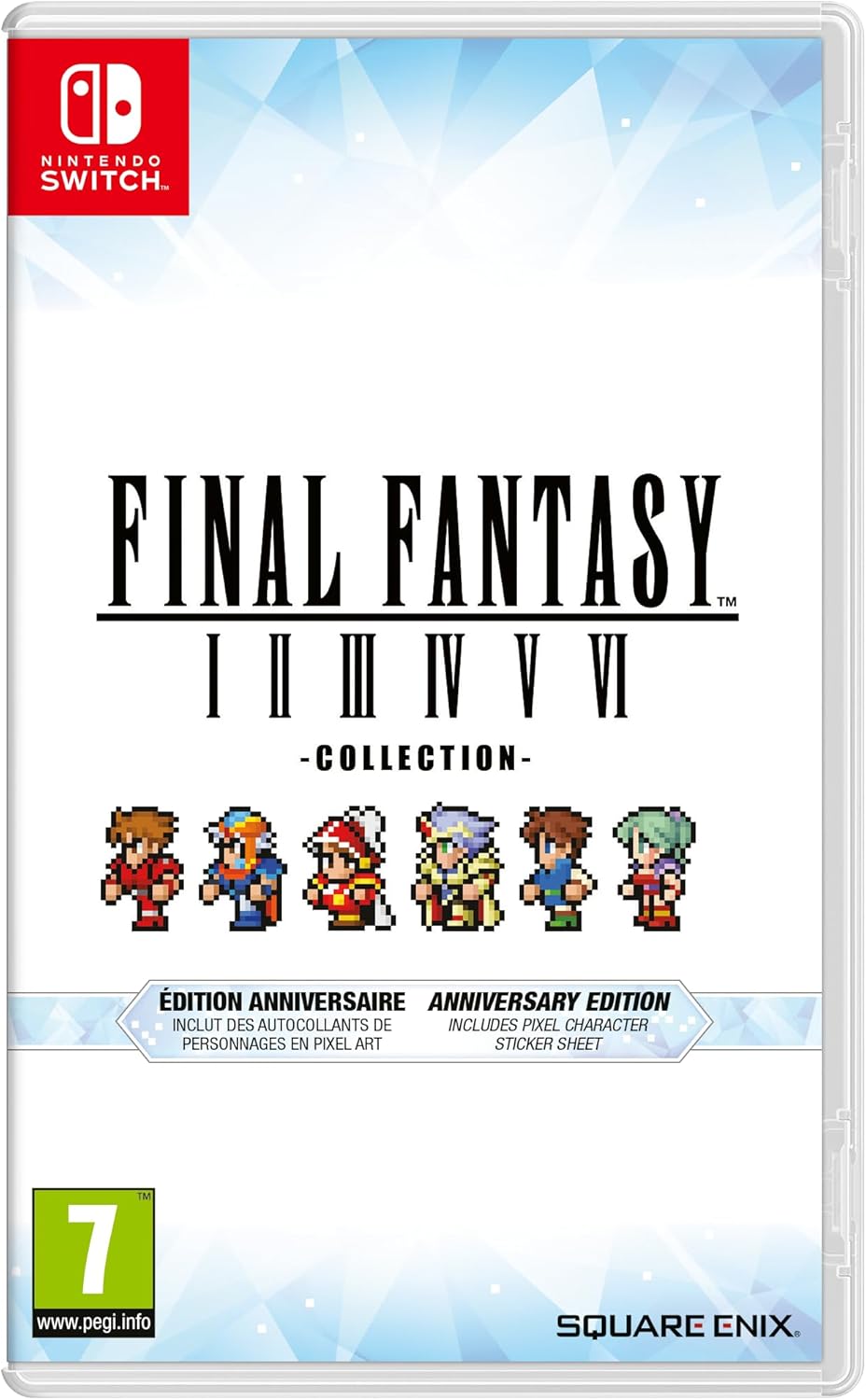 FINAL FANTASY I-VI Collection Edition Anniversaire sur Nintendo Switch