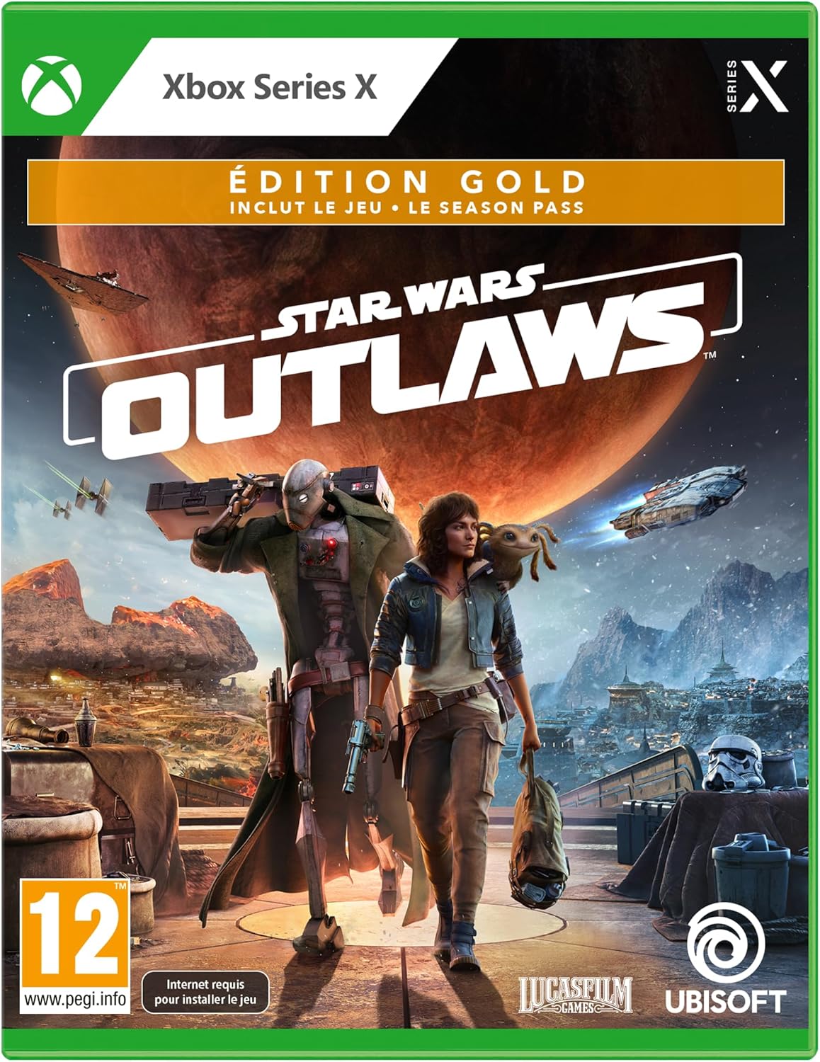 Star Wars Outlaws Edition Gold sur Xbox Series X