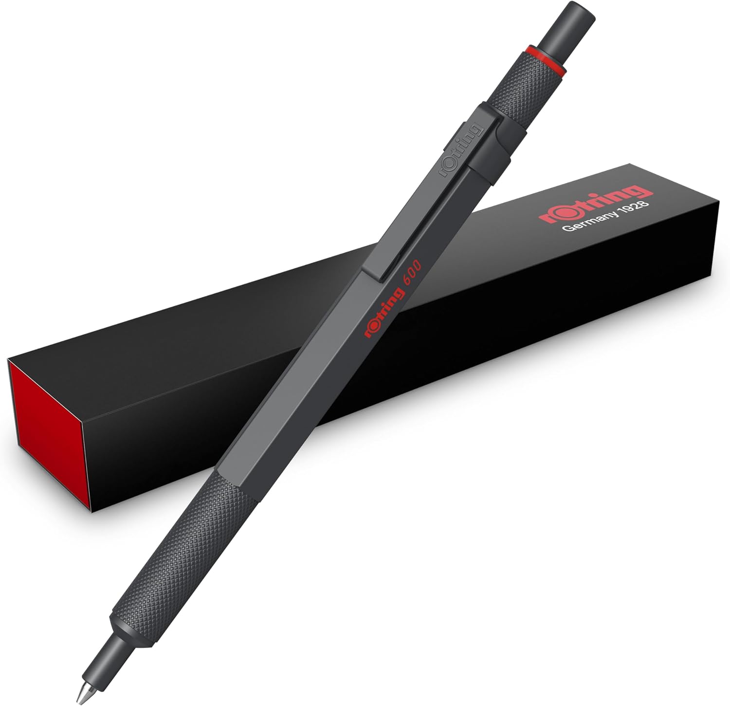 Stylo à bille rOtring 600 gris foncé