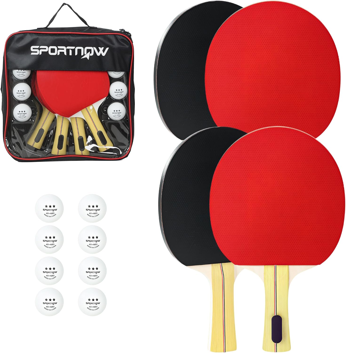 Kit de raquettes de ping-pong Sportnow