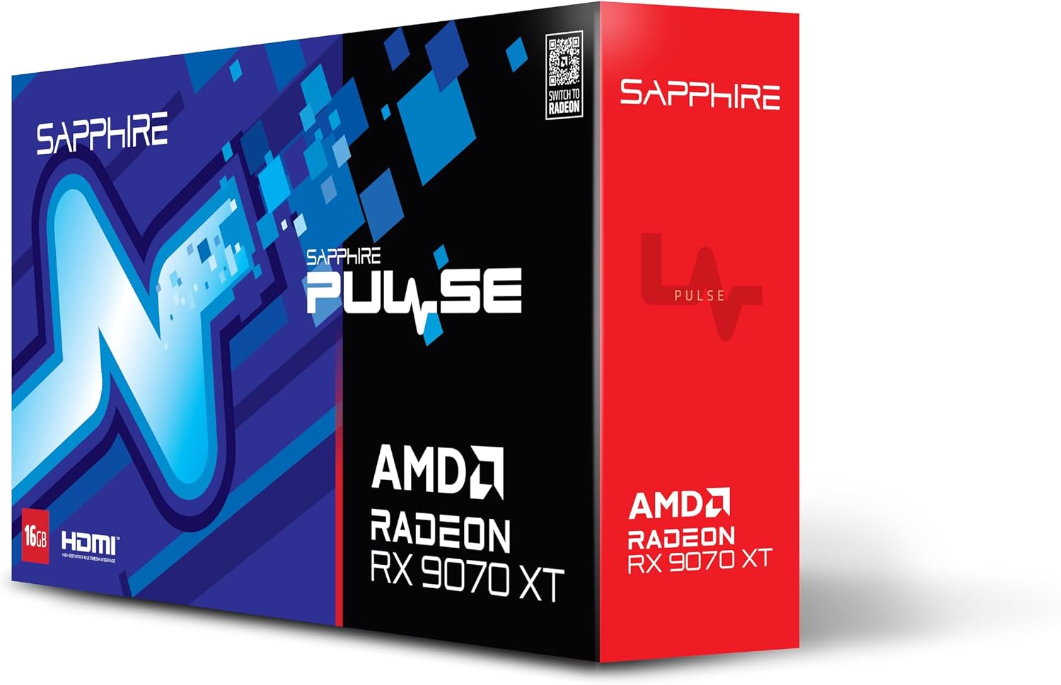 Carte graphique Sapphire Pulse AMD Radeon RX 9070 XT 16 Go