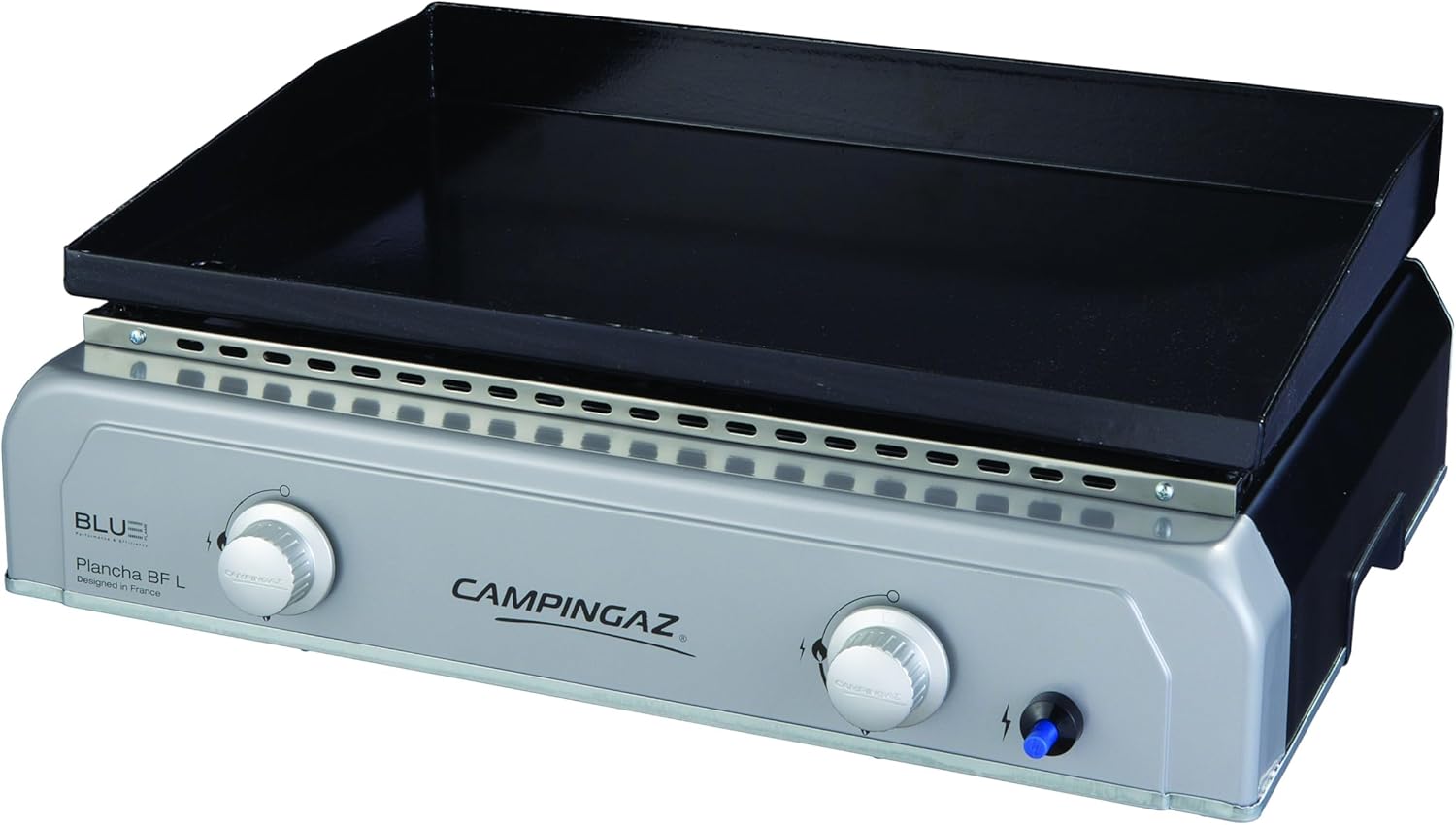 Campingaz Plancha BF L, plancha gaz 2 brûleurs