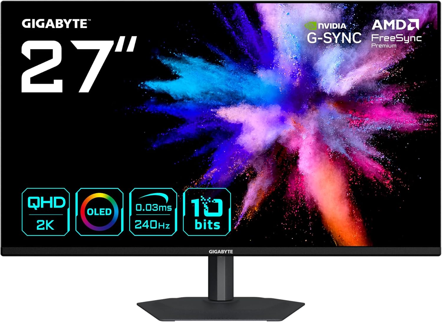 Écran gaming Gigabyte GO27Q24A OLED 27 pouces QHD 240 Hz