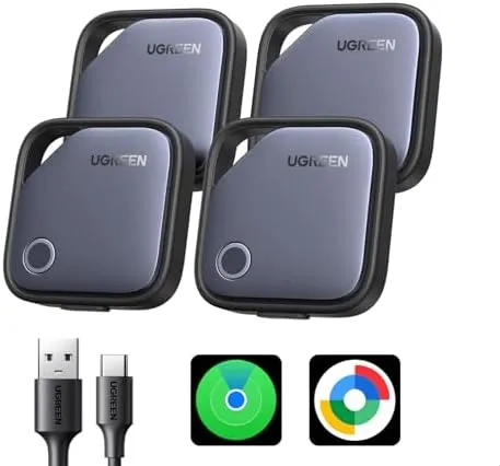 Lot de 4 trackers Ugreen FineTrack Duo