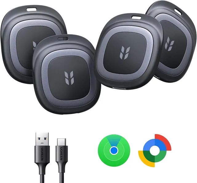 Lot de 4 trackers Ugreen FineTrack Duo 2