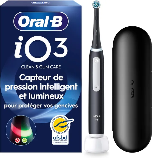 Oral-B iO 3 brosse à dents électrique noire