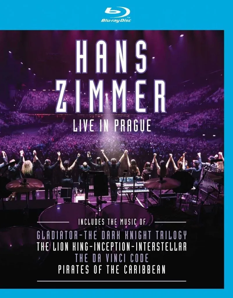 Blu-ray Hans Zimmer Live in Prague en promo