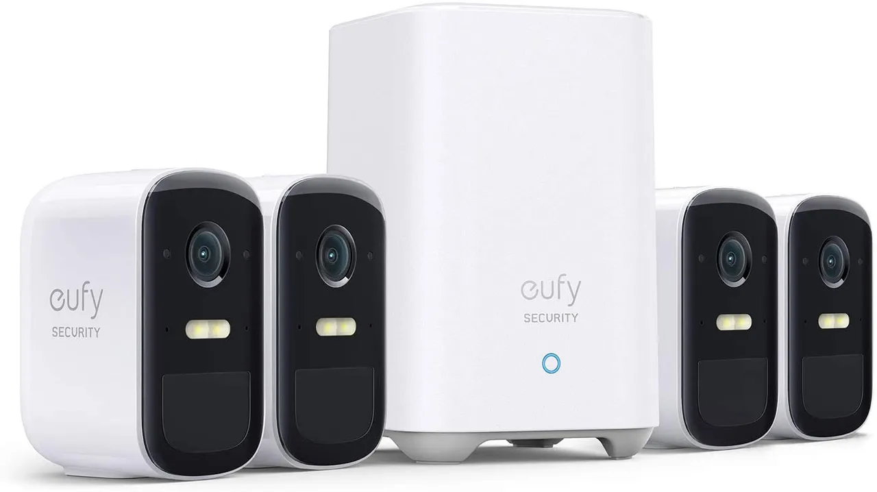 Lot de 4 caméras eufyCam 2C Pro