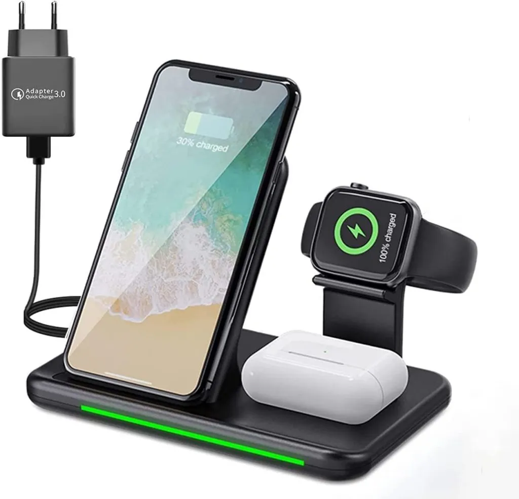 Station de charge iPhone 4 en 1
