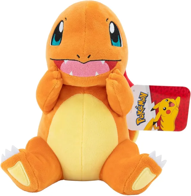 Peluche Pokémon Salamèche 20 cm officielle