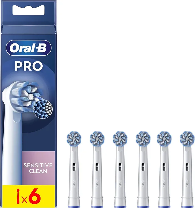 Brossettes Oral-B Sensitive Clean lot de 6
