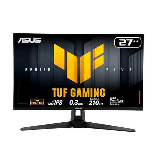 Écran gaming Asus TUF Gaming VG27AQ5A 27 pouces QHD 210 Hz