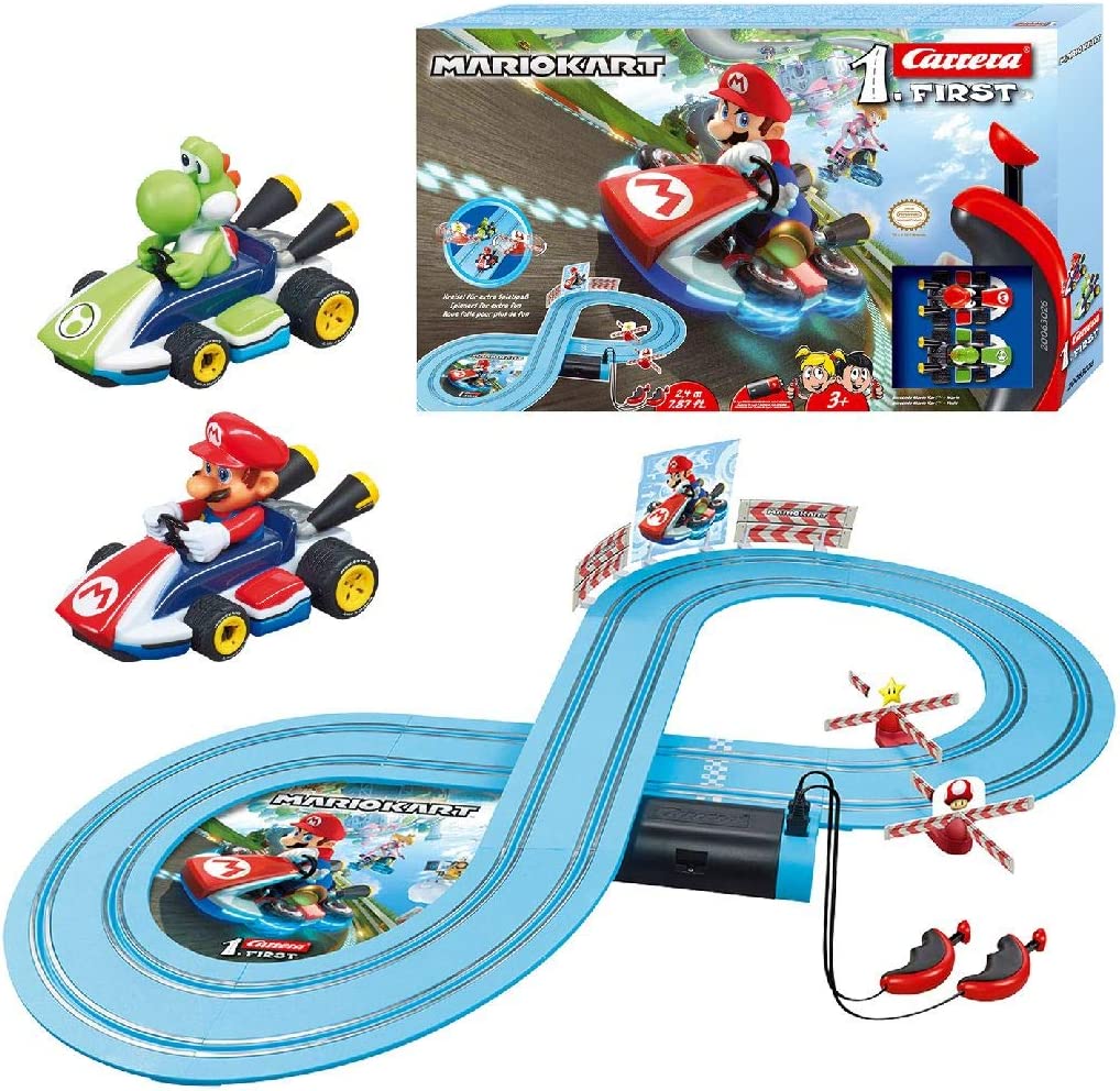 Circuit de course électrique Mario Kart en promo